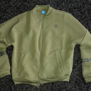 Adidas Zip Up Bomber Jacket